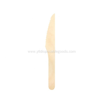 isposable compostable wooden cutlery set